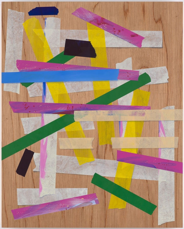 Alastair Gordon, All the Tape Left Over From My Last Painting, 2019