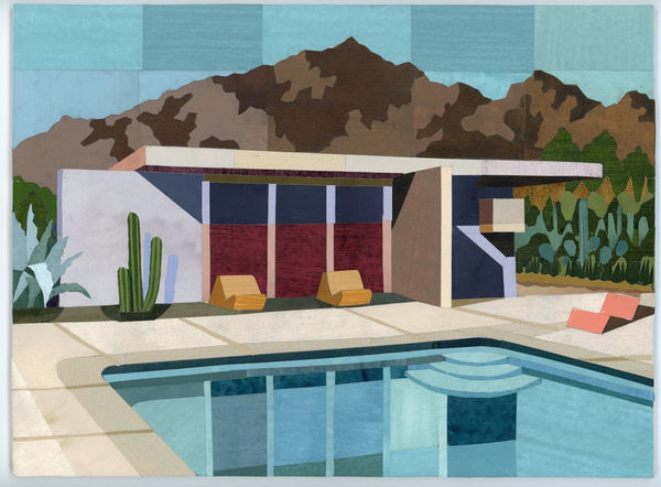 Andy Burgess, Palm Springs Mountain View , 2023
