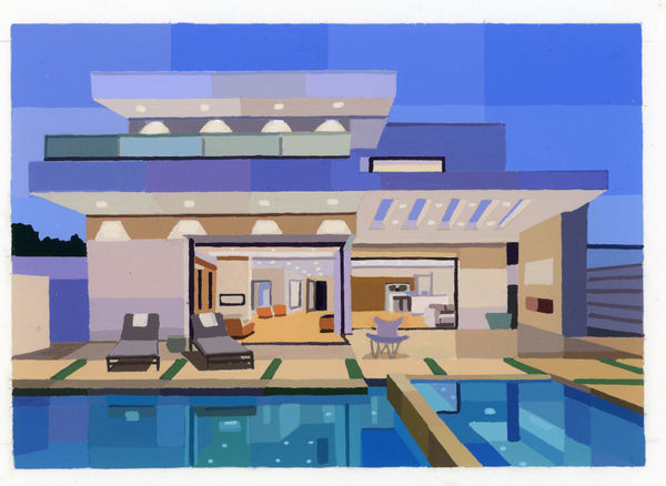 Andy Burgess, Balcony House , 2022