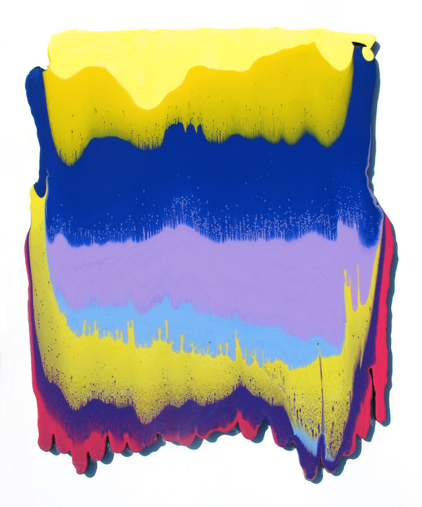 Klari Reis, Trickle Raspberry, 2018