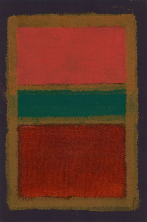 Andy Burgess, Sedona, Canyon Series (Homage to Rothko), 2026