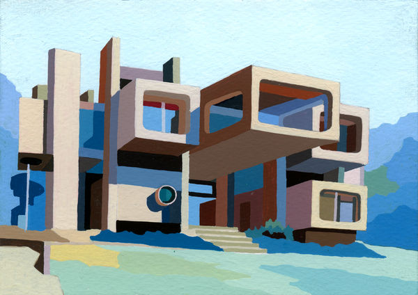 Andy Burgess, Greek Modern, 2019