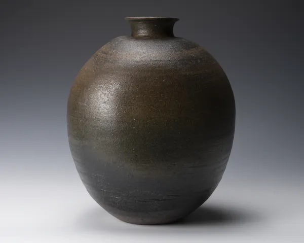 Nakazato Takashi 中里隆 Karatsu nanban flat jar