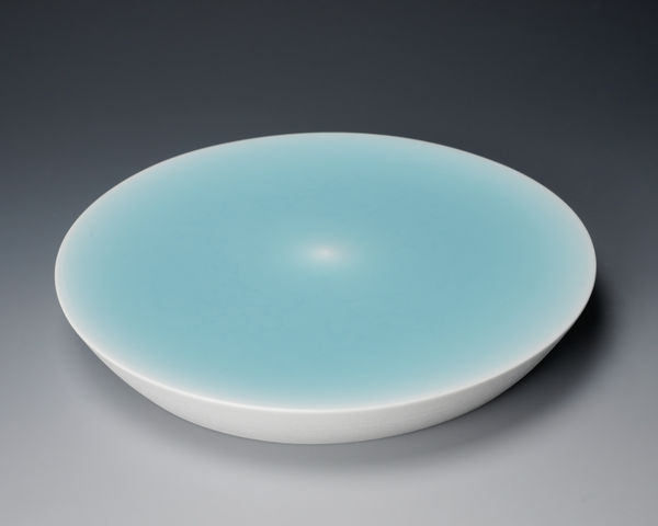 Nagae Shigekazu 長江重和, Blue Sky Plate A-4 (Limited Edition) そらあいの器, 2020