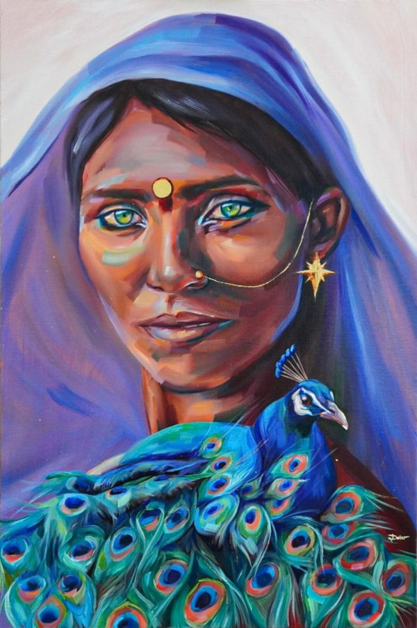 Rajasthani Woman, 2025