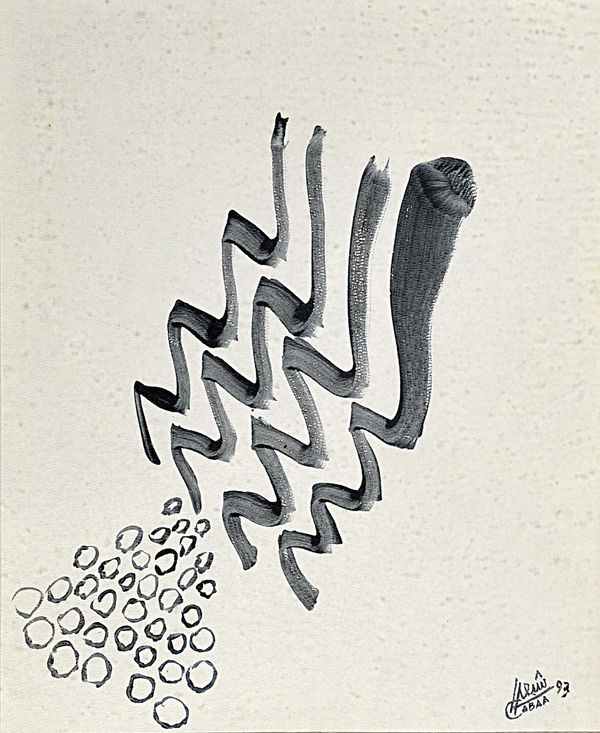 Mohammed Chabâa, Sans titre, 1992