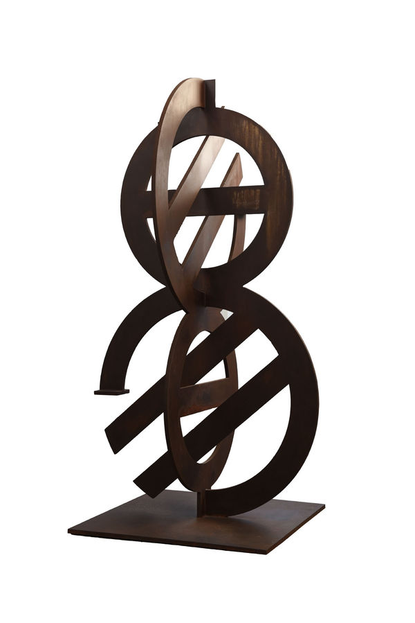 Huang Rui Change of Sun and Moon Iron 222 x 120 x 120 cm