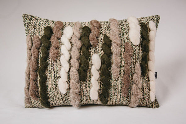 Cassandra Sabo, Forest Collection Caterpillar Cushion