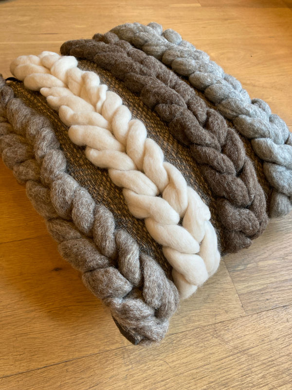 Cassandra Sabo, Forest Collection Double Tendril Cushion (Large)