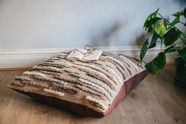 Cassandra Sabo, Forest Collection Caterpillar Floor Cushion