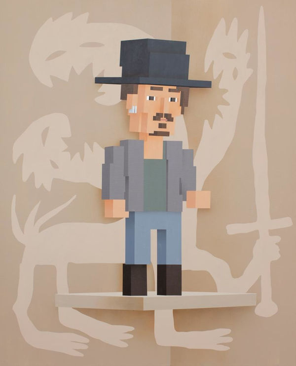 Sepand Danesh, "Johnny Depp" from the Army of Blind series, 2023