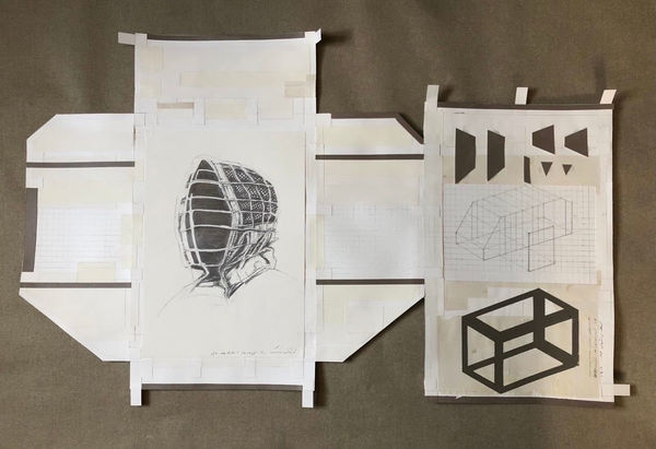 Baktash Sarang, Wearable Encasement VI, 2022