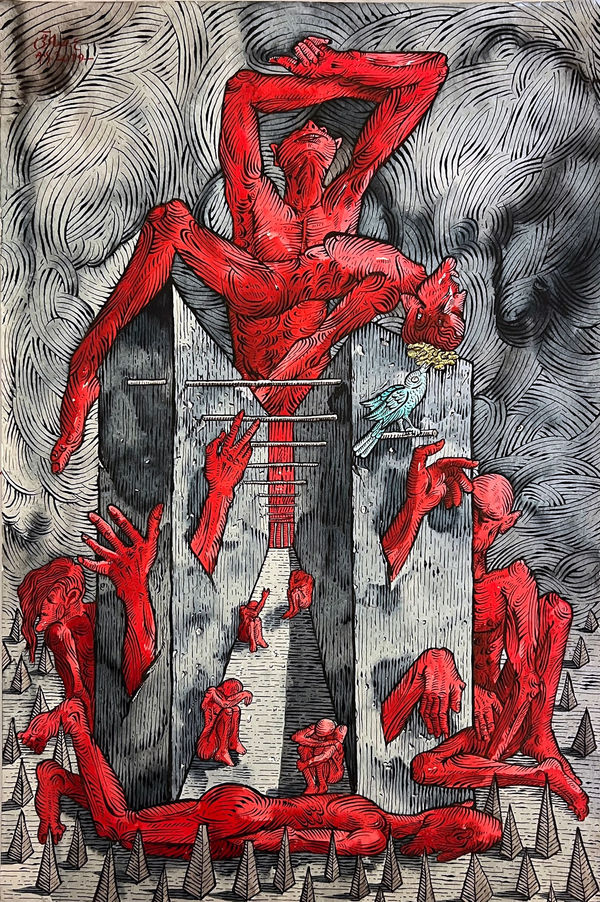 Ali Akbar Sadeghi, Untitled From "Travel Pieces" series , 2019