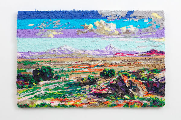 Justin Favela, Valle de México desde el Tepeyac, After José María Velasco (1908), 2024