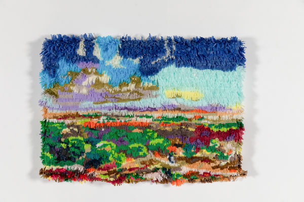 Justin Favela, Valle de México tomado en las lomas de Tacubaya, After José María Velasco (1884), 2024