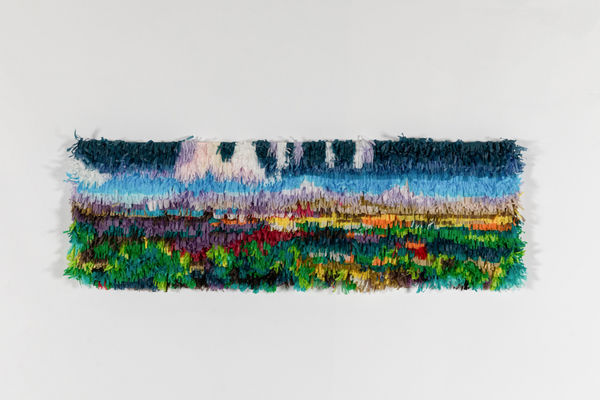 Justin Favela, Valle de México desde el Molino del Rey, After José María Velasco, 2020