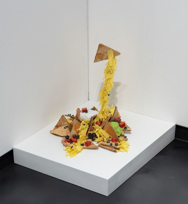Justin Favela, Mini Nachos (Floor Nachos Study), 2017