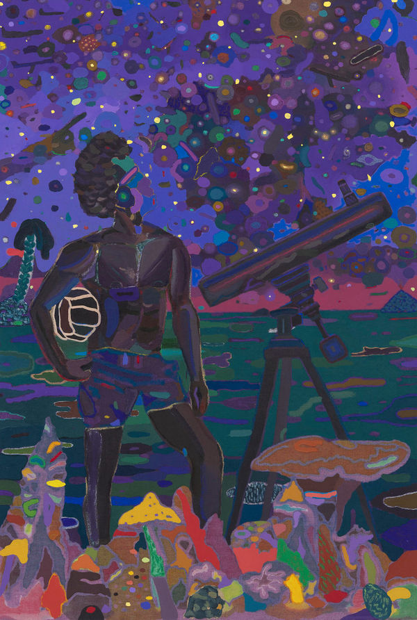 Leon Benn, Stargazer with Volleyball, 2015