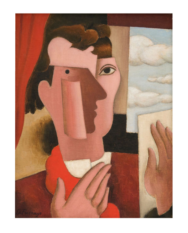 Roger de LA FRESNAYE, L'Homme au foulard rouge, 1921