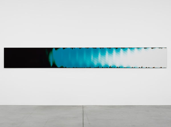 Broomberg & Chanarin Repatriation II, 2008 C-41 mounted on aluminium 30 x 236 1/4 in 76.2 x 600 cm (split in two parts)