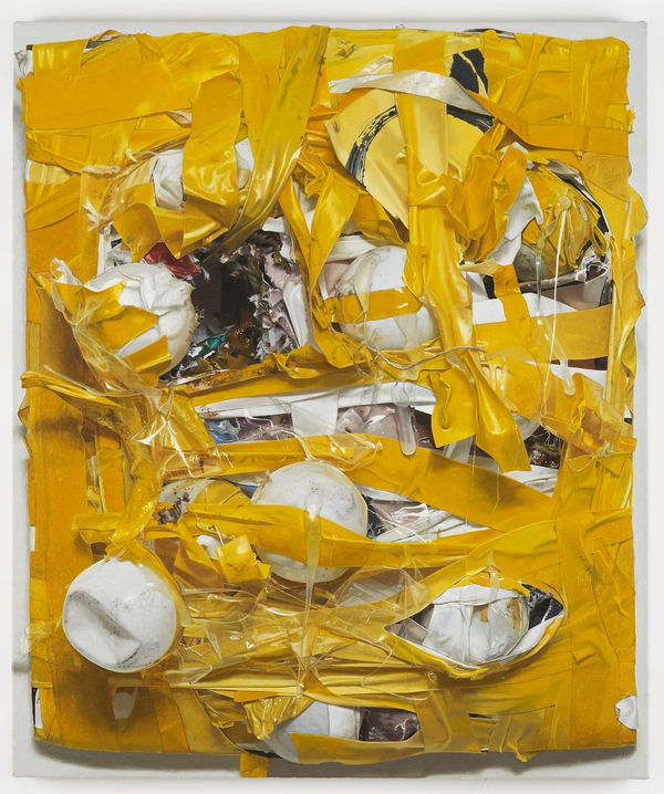 Neil Gall Yellow (Poussin), 2014 oil on linen 29 1/8 x 24 3/8 in 74 x 62 cm