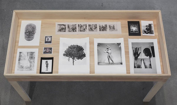 Liz Johnson Artur Untitled (Sketchbook), 1993-2015 11 photographic prints (various techniques) dimensions vary; overall 24 x 55 in (61 x 139.7 cm)