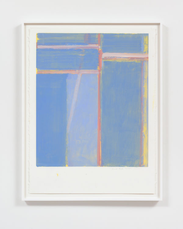 Paulo Pasta Untitled, 2024-25 oil on paper 29 7/8 x 22 7/8 in (76 x 58 cm)