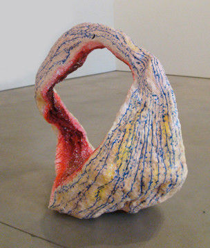 Michelle Segre Untitled, 2009 papier-mache, metal, beeswax, oil, acrylic 31 x 35 x 18 inches 78.7 x 88.9 x 45.7 cm