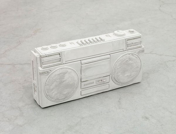 William Cordova untitled (our arrows and shield), 2012 cast cement 10 1/2 x 20 1/2 x 5 1/2 in 26.7 x 52.1 x 14 cm