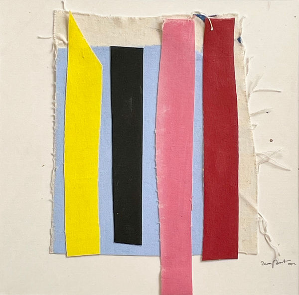 Sir Terry Frost RA, Vertical Lines, 2002