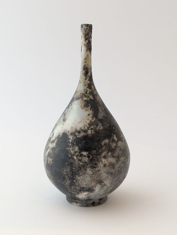 Kit Andrews, Small Pit-fired Bottle 4, 2024