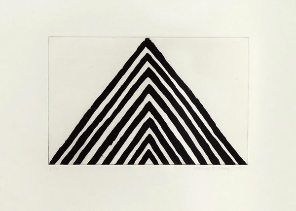 Breon O'Casey Mountain, 1997 etching, editon of 10 signed 38 x 57cm