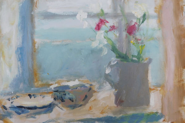 Alice Mumford RWA, St Ives School of Painting, Silvery Light, 2021