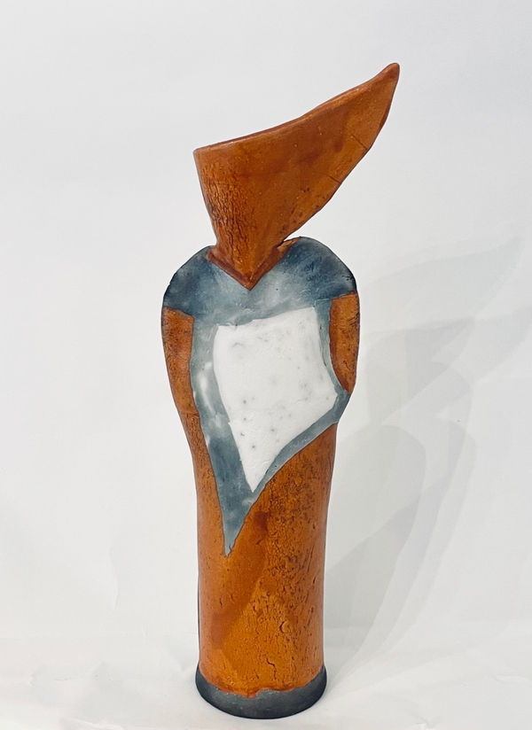 Elizabeth Raeburn, Venetian Figure with ochre