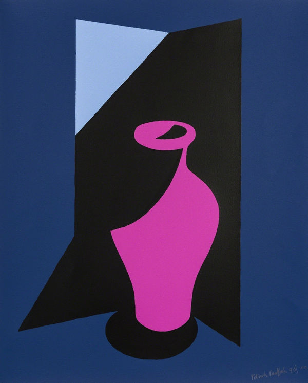 Patrick Caulfield Vase, 2000 screenprint on wove paper edition of 100 63.8 x 51.2cm signed