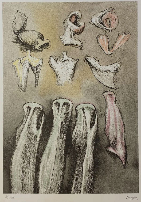 Henry Moore, Three Sisters, 1981