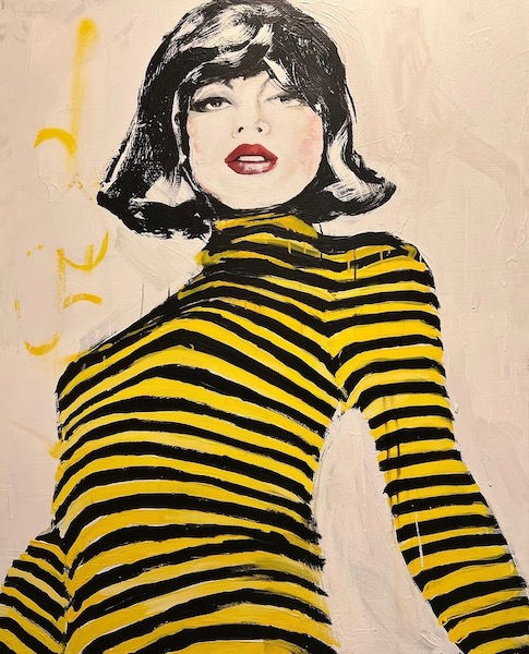 Daniel Maltzman, Yellow Stripe, 2022