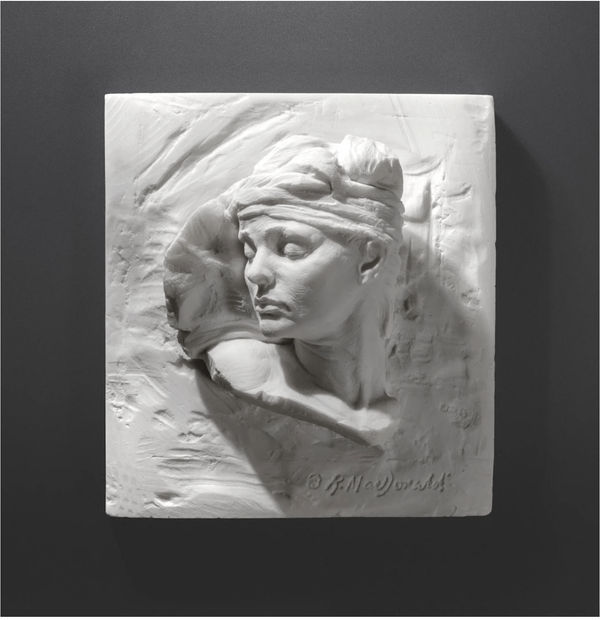 Repose Fragment, Marble Dust, Resin