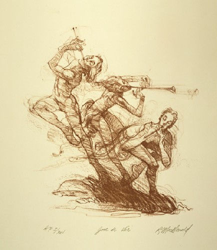 Joie de Vivre, Lithograph