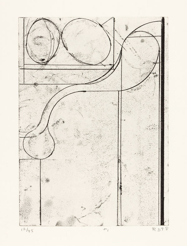 Six Softground Etchings, #1