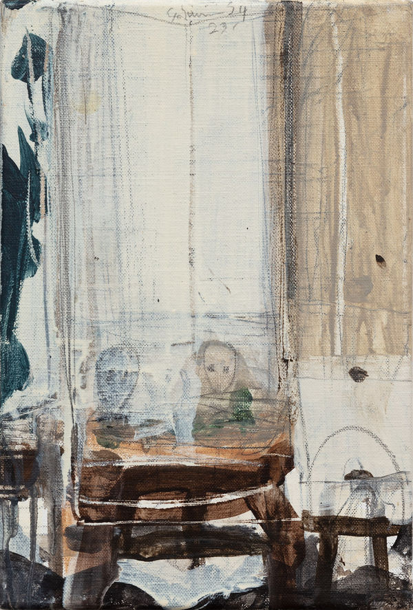 Peter Godwin, Studio, Two Masks, 2025