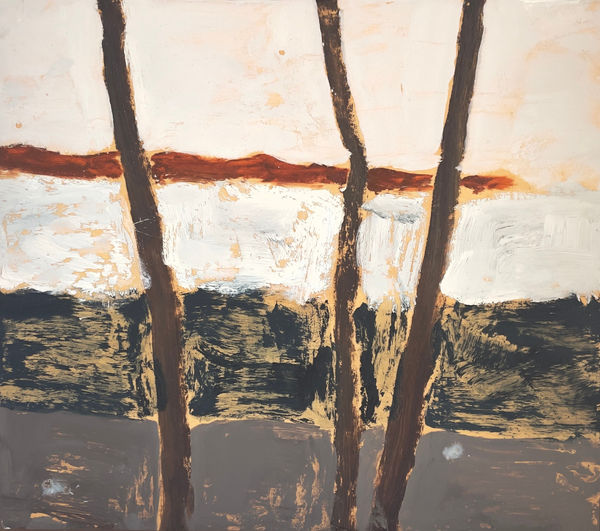 Peter Stevens, Three Trees I, 2024