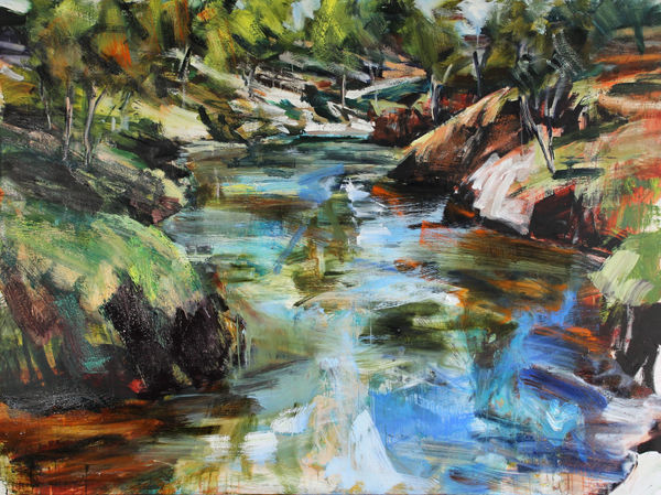 Tim Allen, Riverbend II, 2022