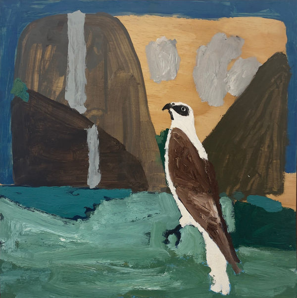 Peter Stevens, Sea Eagle - Waterfall, 2022