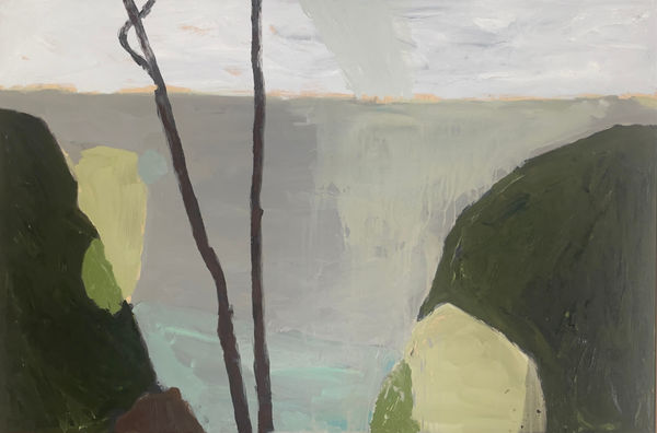 Peter Stevens, Estuary - Between Trees I, 2024