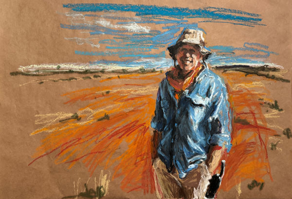 Nicolette Eisdell, Jo, In the Field, 2025