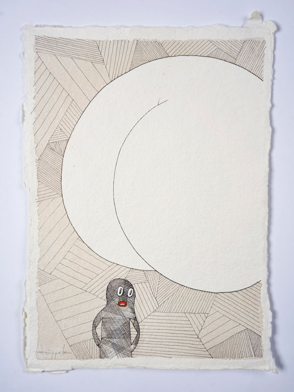 Boris Hoppek, Bimbo big flying butt, 2017