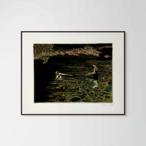 Billy Childish, Swimmer, 2019