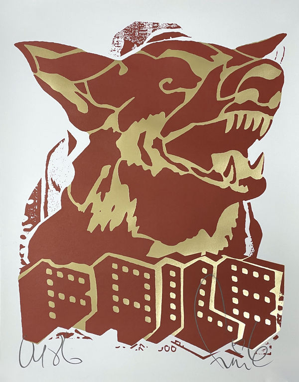 Faile, Red Dog, 2018