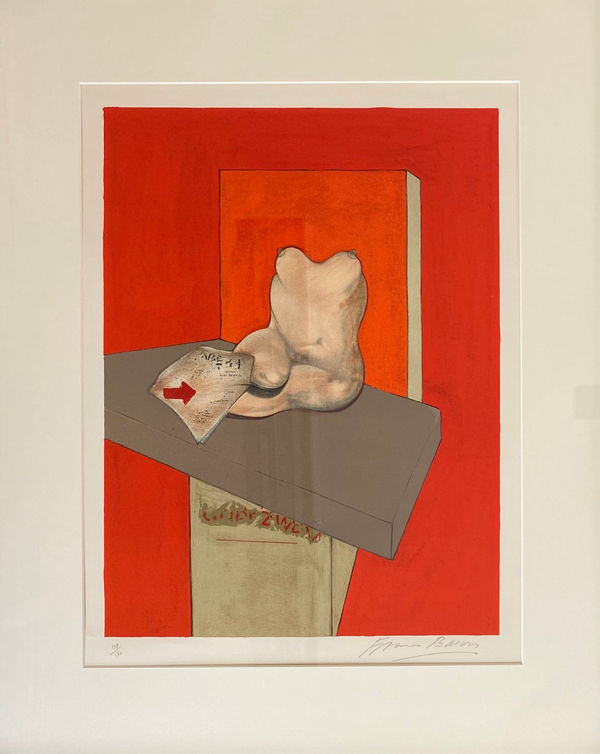 Francis Bacon, Study of a Human Body after Ingres, 1984